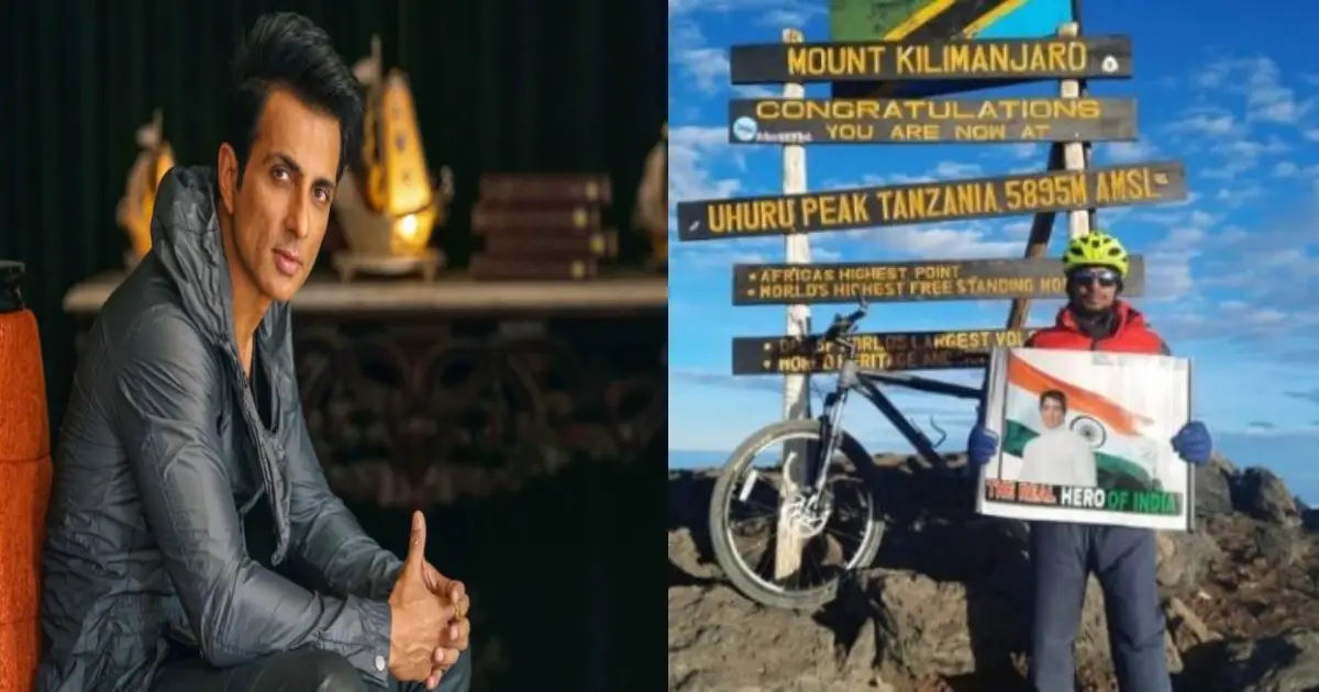 Sonu Sood touched by mountaineer who dedicates his victory to actor